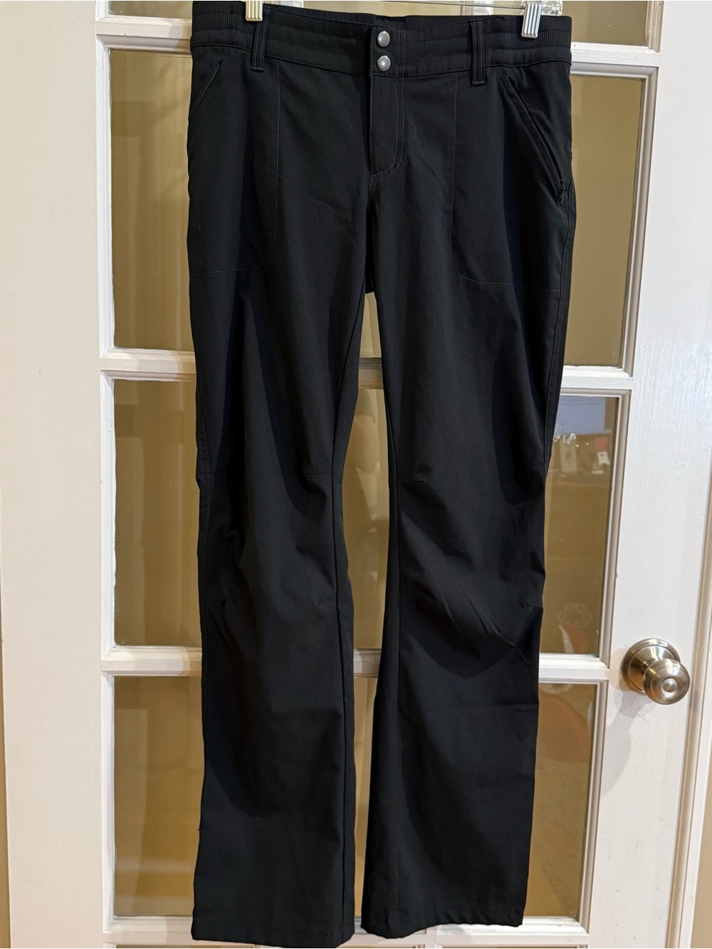 Kuhl Strattus Ripstop Pants Women's Sz 8 Reg Style # 6234 Hiking Outdoor Black